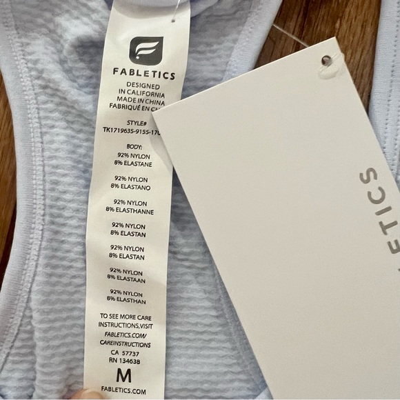 Fabletics Delta Tank - Medium (6-8) - Picture 3 of 6